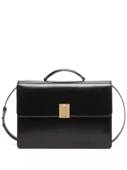 Лакированная сумка через плечо Ollam Bally, черный