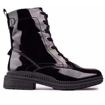 Лакированное кружево низа Jana, черный