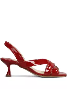 Лакированные босоножки Anna F., красный