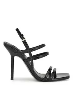 Лакированные босоножки Penla на шпильке Nine West, черный