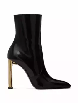 Лакированные ботильоны Auteuil Saint Laurent, черный