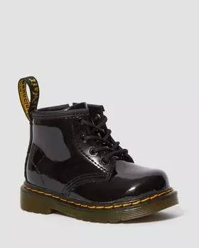 Лакированные ботинки Infant 1460 на шнуровке Dr. Martens