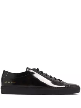 Лакированные кеды Common Projects, черный