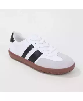 Лакированные кроссовки Luella Two Tone в полоску BERNESS, мультиколор