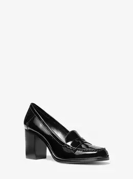 лакированные лоферы Buchanan Michael Kors, черный