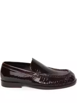 Лакированные лоферы DRIES VAN NOTEN, коричневый