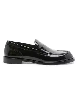 Лакированные лоферы Sartorial DOLCE&GABBANA, черный