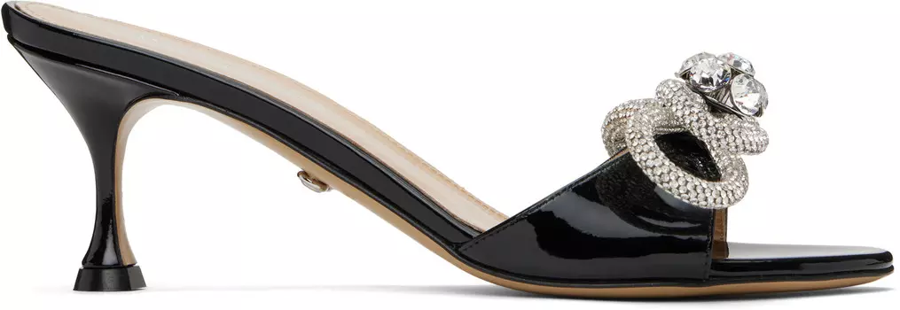 Лакированные мюли Double Bow MACH & MACH