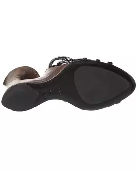 Лакированные сандалии ALAIA La Sculpture, черный