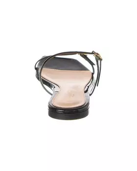 Лакированные сандалии Gianvito Rossi Ribbon Cruise, черный