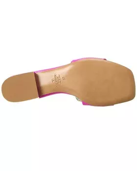 Лакированные сандалии Valentino Maxi с заклепками, розовый