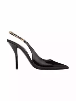 Лакированные слингбэки SIGNORIA Gucci, черный