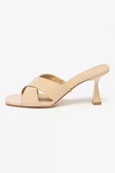 Лакированные тапочки Clara Michael Kors, бежевый