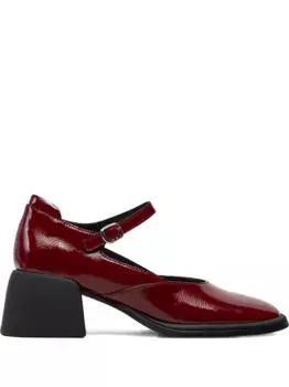 Лакированные туфли Ansie 55 с пряжками VAGABOND, красный