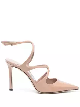 Лакированные туфли Azia 95 JIMMY CHOO, розовый