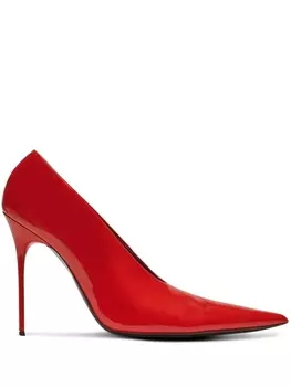 Лакированные туфли Clara 95 Balmain, красный