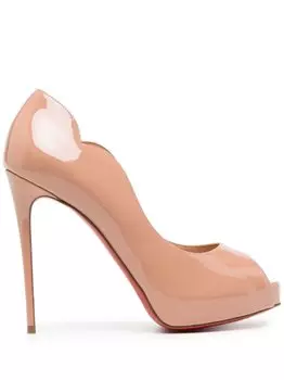 Лакированные туфли Hot Chick Alta 120 Christian Louboutin, розовый