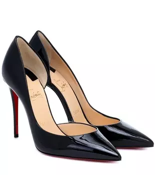 Лакированные туфли iriza 100 Christian Louboutin, черный