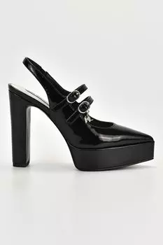 Лакированные туфли Karl Lagerfeld, черный