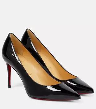 Лакированные туфли kate 85 Christian Louboutin, черный