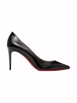 Лакированные туфли Kate 85 Christian Louboutin, черный