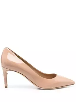 Лакированные туфли-лодочки Ferragamo, нейтральный