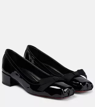 Лакированные туфли Mamaflirt Christian Louboutin, черный