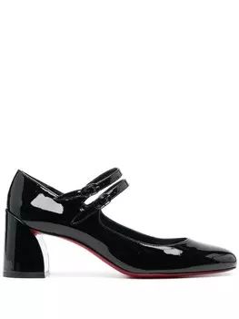 Лакированные туфли Miss Jane Christian Louboutin, черный