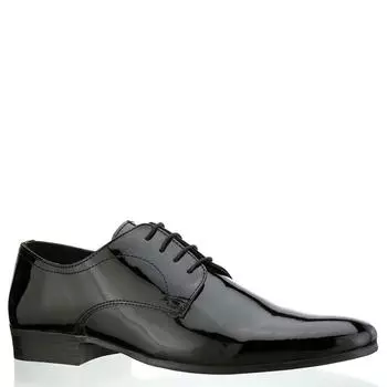 Лакированные туфли на шнуровке Thomas Crick, черный