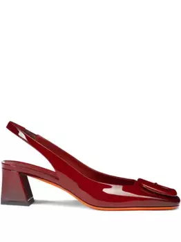 Лакированные туфли Santoni, красный