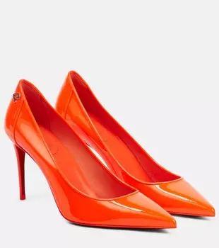 Лакированные туфли Sporty Kate 85 Christian Louboutin, оранжевый