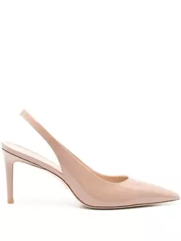 Лакированные туфли Stuart Weitzman, бежевый