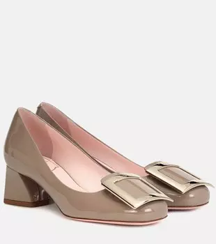 Лакированные туфли Trs Vivier Roger Vivier, бежевый