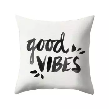 Лаконичный Белый Черный Плед Наволочка Чехлы для автомобилей Домашняя комната Украшение дивана-9 # Stuttg