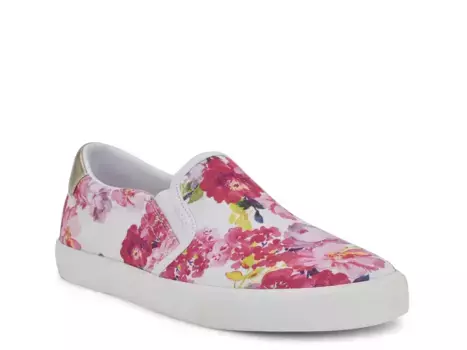 Lala Слипоны Sneaker Nine West, Pink Floral Print Fabric