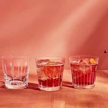 Lalique стаканы Lotus Blossoms & Buds, набор из 2 шт, белый