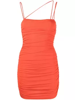 Lama Jouni платье мини с бретелями, оранжевый