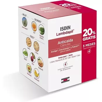 LAMBDAPIL Профилактика выпадения волос 180 капсул ISDIN