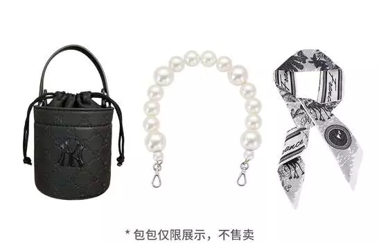 Lamborghini Сумка унисекс Lan Bao Fan Периферийные товары, Наденьте кожаную цепочку 110см + шелковый шарф-бабочка.