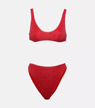 Ламе бикини Osree, красный