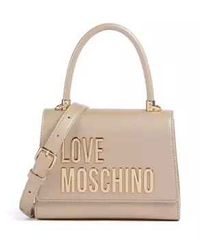 Ламинированная сумка на плечо Bold Love из искусственной кожи Love Moschino, золотой
