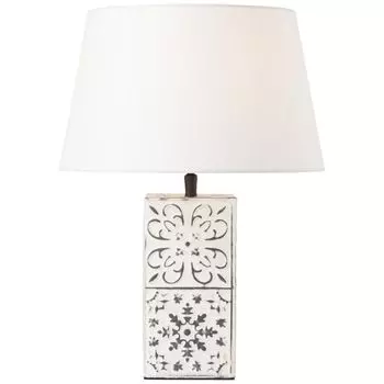 Ламоза настольная лампа кремовая BRILLIANT, серый