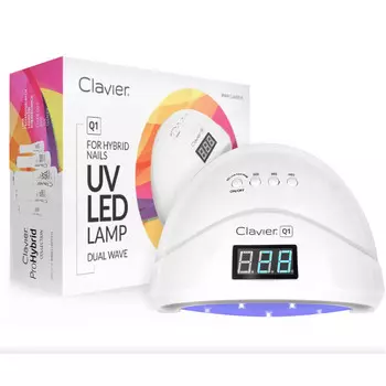 Лампа для ногтей Clavier LED + UV-Q1 48Вт, белая