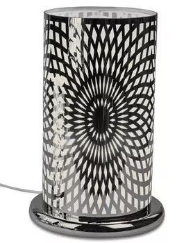 Лампа Formano сенсорная круглая сенсорная лампа 38 см светло-серебристая, серебро