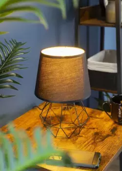 Лампа HowHomely, черный