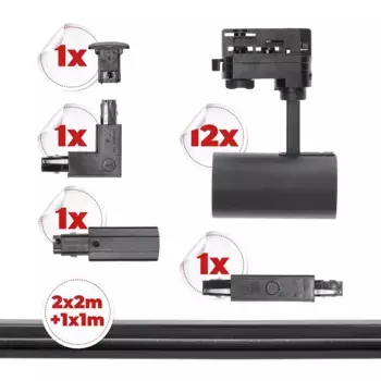 Лампа KOBI, черный