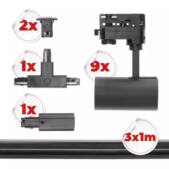 Лампа KOBI, черный