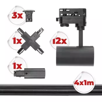 Лампа KOBI, черный