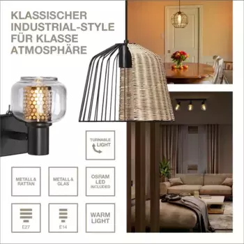 Лампа LEDVANCE, черный