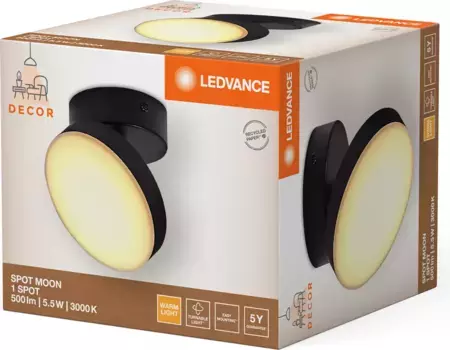 Лампа LEDVANCE, черный